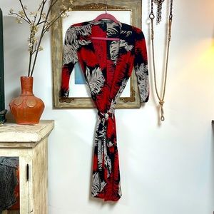 Vintage Bisou Bisou cocktail wrap dress.